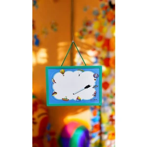 Desenli Çocuklara Özel Çarpım Tablolu Renkli Yazı Tahtası 36X26 1 Adet Kalem Hediye