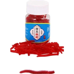 Kokulu Solucan - Kutulu - Silikon Gerçek Görünümlü Sahte Yapay Balık Yemi