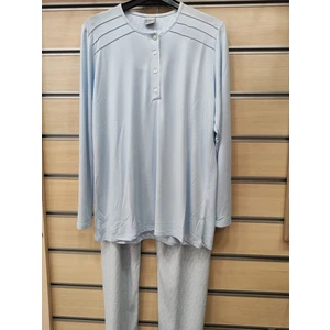 Pamuk Dört Mevsim Giyilebilir Uzun Kol Kadın Pijama Takım 14641