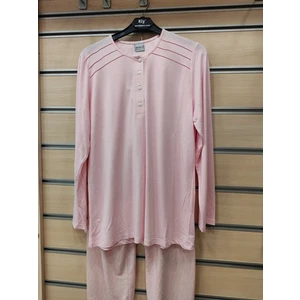 Pamuk Dört Mevsim Giyilebilir Uzun Kol Kadın Pijama Takım 14641