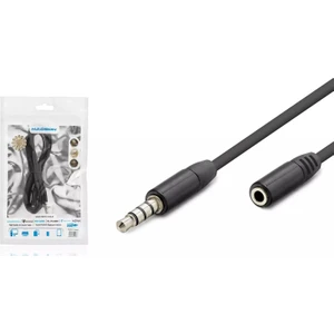 Kulaklık Uzatma Kablosu 3.5mm Erkek Dişi 1.2mt Hadron HDX-1012
