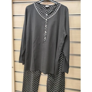 Pamuk Uzun Kol Kadın Pijama Takım 14642