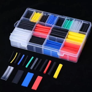 560 Parça Isıyla Daralan Makaron Kablo Koruyucu Kılıf Makaron Kablo Yalıtım Makaron Seti (4172)