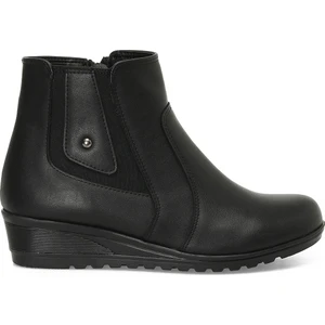 162297.Z4Pr Siyah Kadın Dolgu Topuk Bot