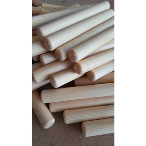 Ahşap Ritim Çubuğu 50 Adet (25 Çift)Uçları Oval