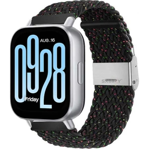 Xiaomi Redmi Watch 5 Active/Redmi 5 Lite Uyumlu Metal Klips Solo Fiberlink Örgü Kordon