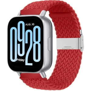 Xiaomi Redmi Watch 5 Active/Redmi 5 Lite Uyumlu Metal Klips Solo Fiberlink Örgü Kordon