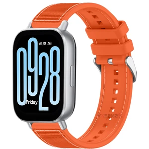 Redmi Watch 5 Active Redmi 5 Lite Uyumlu Kordon Dikiş Desenli Dokuma Silikon Kordon