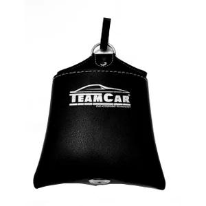 Teamcar Araç İçi Düzenleyici Çok Amaçlı Deri Kese Siyah