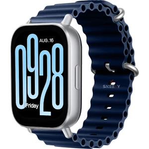Xiaomi Redmi Watch 5 Active/Redmi 5 Lite Uyumlu Ocean Tasarım Metal Toka Soft Silikon Kordon