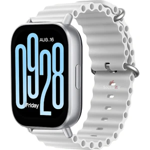 Xiaomi Redmi Watch 5 Active/Redmi 5 Lite Uyumlu Ocean Tasarım Metal Toka Soft Silikon Kordon