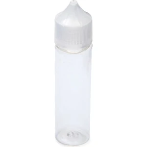 60 ml Gorilla - Pet Da mlalık Şişe - Likit - Şeffaf - Şeffaf Kilit Kapaklı - Boş Şişe 25 Adet