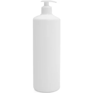1000 ml - Sıvı Sabun Pompalı - Beyaz - Polietilen Şişe - 2 Adet