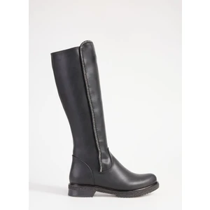 F By Fabrika Siyah Kadın Çizme Cları
