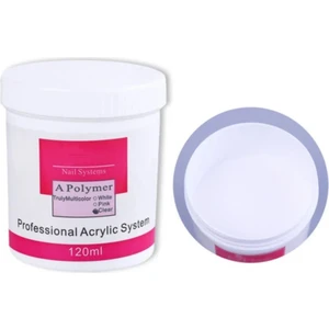 Protez Tırnak Akrilik Tozu 120 Ml Clear (Şeffaf)