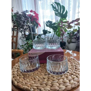 Kase Paşabahçe Leafy Kase- 4 Adet