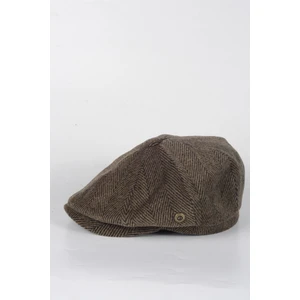 Kışlık 8 Parca  Yün Balık Sırtı Peaky Blinders Model  Erkek Kasket Şapka