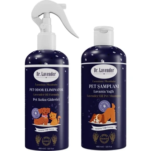 Gallipoli Lavender Parazit Önleyici Köpek Şampuanı 400 Ml+Pet Koku Giderici 400 ml