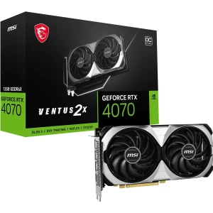 Msı VGA Geforce Rtx 4070 Ventus 2x E1 12G Oc