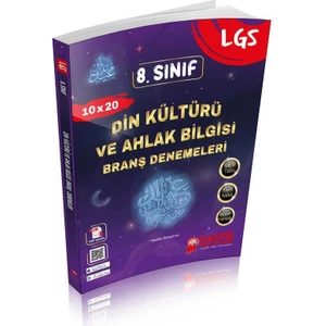 Zafer Yayınları LGS 8. Sınıf Din Kültürü ve Ahlak Bilgisi Branş Denemeleri Soru Bankası