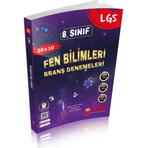 8. Sınıf FEN BİLİMLERİ Branş Denemeleri Soru Bankası LGS - YENi