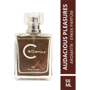 Cle D'amour Erkek Parfüm 50 ml Audacious Pleasures (fougère/aromatik) Men - Vegan