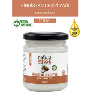 Hindistan Cevizi Yağı 210 Ml (Soğuk Sıkım)