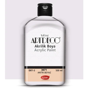 Akrilik Boya 500 Ml. 3671 Antik Beyaz