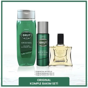 Erkek Bakım Seti Parfüm Edt 100 ml, Deodorant 200 ml, Duş Jeli 500 ml