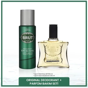 Erkek Bakım Seti Parfüm Edt 100 ml, Deodorant 200 ml