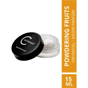 Cle D'Amour Powdering Fruits (Oryantal) Women - Kadın Jel Parfüm 15 ml - Vegan