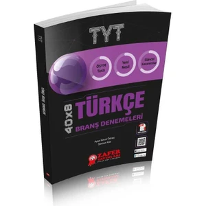 Zafer Yayınları TYT Türkçe Branş Denemeleri