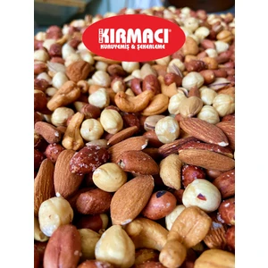 Sıddık Kırmacı Karışık Çerez Lüks Kuruyemiş Badem Fındık Kaju Antep Fıstığı Yer Fıstığı Beşli Karışım 500 gr