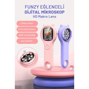 Shiny Touch Funzy Eğitici 500X Mikroskop-Küçük Bilim Insanları Için