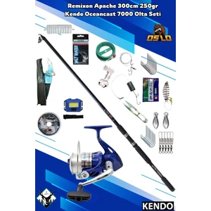 Apache 300CM 250GR Kendo Oceancast 7000 Olta Seti