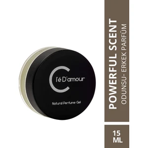 Cle D'amour Erkek Jel Parfüm 15 ml - Powerful Scent (AROMATİK/ODUNSU) Men - Vegan