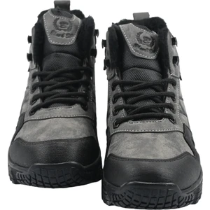 Sia Çanta Boot's Bağçıklı Nubuk Deri  Ortapedik  & Anatomik Sağlam Kaymaz Tabanlı Uzun Konçlu Içi Kürklü Nefes Alan Çocuk  Bot