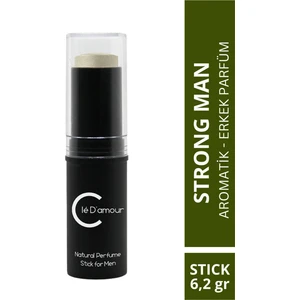 Cle D'amour Erkek Stick Parfüm 6,2 gr - Strong Man (FOUGÈRE/AROMATİK) Men - Vegan
