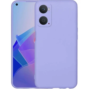 Oppo A76 Kılıf Zore Mara Laaakan Kapak-Lila