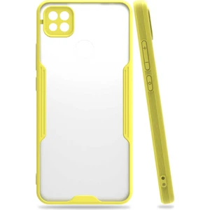 Xiaomi Redmi 9c Kılıf Zore Parfe Kapak-Sarı