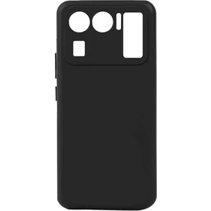 Xiaomi Mi 11 Ultra Kılıf Zore Biye Silikon-Siyah