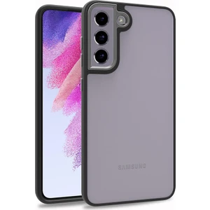 Galaxy S21 Fe Kılıf Zore Flora Kapak-Siyah