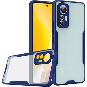 Xiaomi ZORE Xiaomi 12 Lite Kılıf Zore Parfe Kapak-Lacivert
