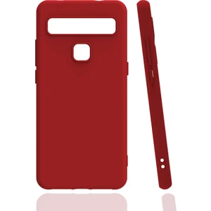 Tcl 10L Kılıf Zore Biye Silikon-Kırmızı