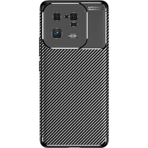 Xiaomi Mi 13 Pro Kılıf Zore Negro Silikon Kapak-Siyah