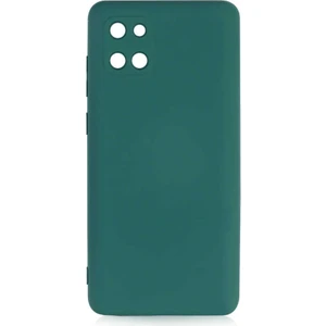 Galaxy A81 (Note 10 Lite) Kılıf Zore Mara Laaakan Kapak-Koyu Yeşil