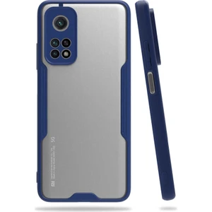 Xiaomi Mi 10T Pro 5g Kılıf Zore Parfe Kapak-Lacivert