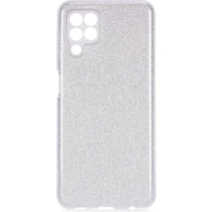 Galaxy M22 Kılıf Zore Shining Silikon-Gri