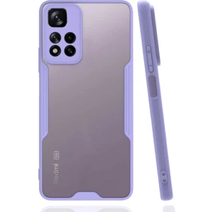 Xiaomi Redmi ZORE Infinix Note 11 Pro Plus 5g Kılıf Zore Parfe Kapak-Mor