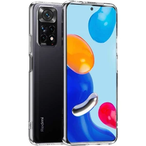 Xiaomi Redmi Note 11 Global Kılıf Zore Süper Silikon Kapak-Renksiz